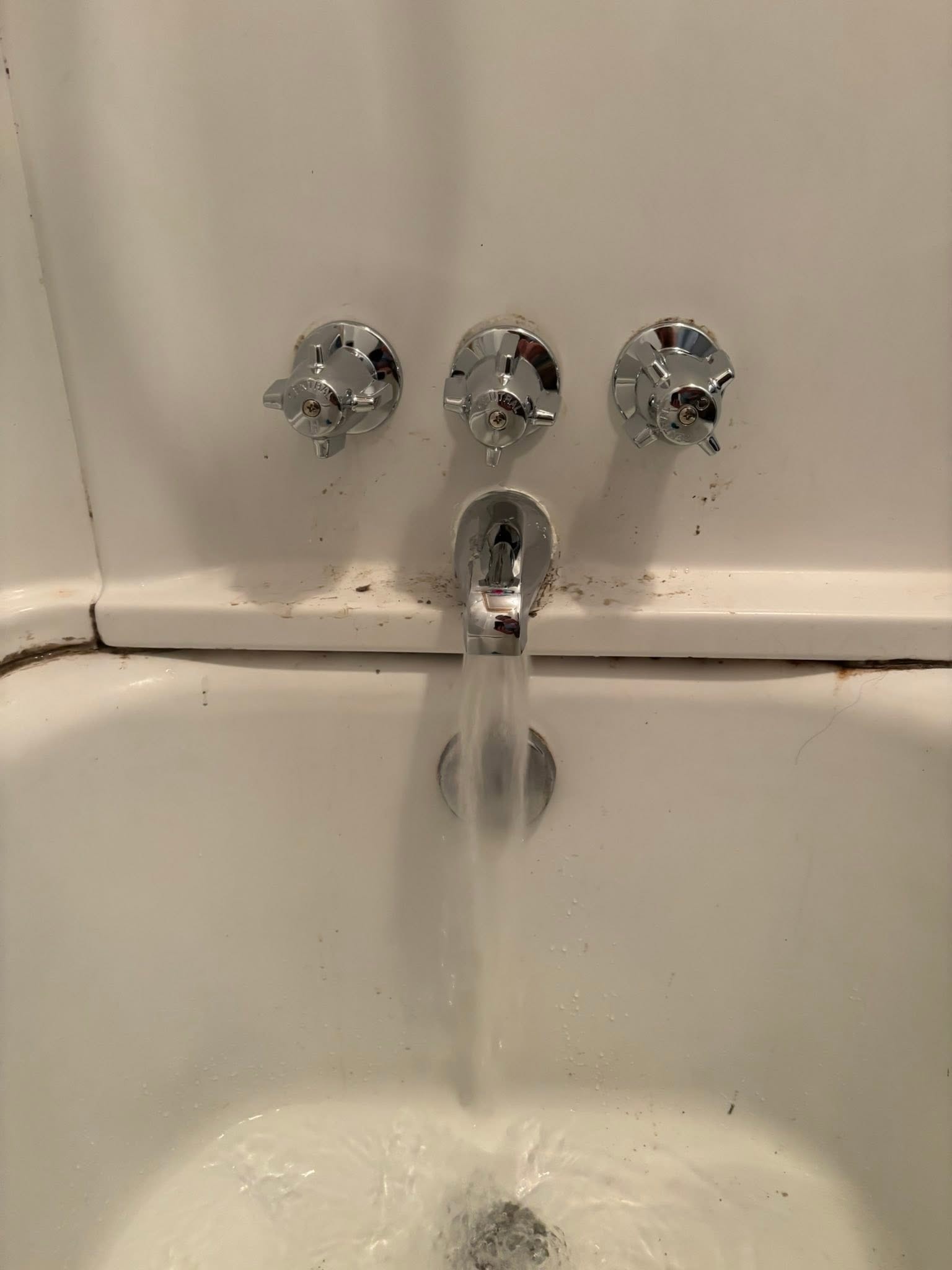 Bathroom faucet and fixture installation